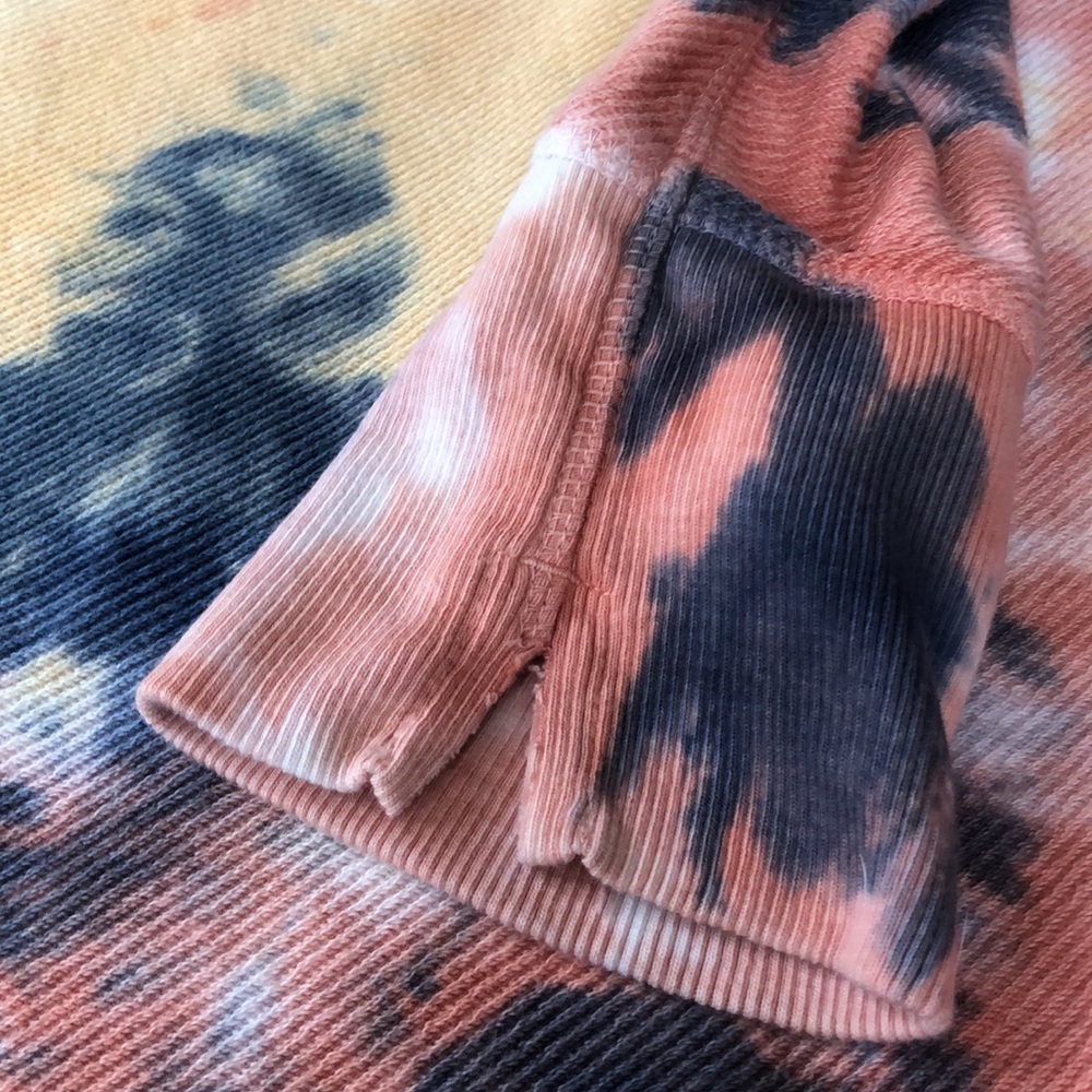 Tie Dye Tunic Sweatshirt Wonderly Top Small - Picture 4 of 8